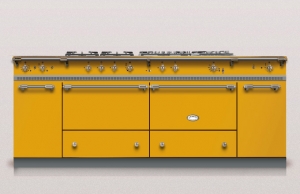 Lacanche Sully 1800-G Classic, Kochstation, 180,5 cm, Farbe Jaune Provence, mit 5 Jahren Garantie!