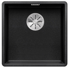 Blanco Subline 400-F Silgranit PuraDur 2, fl�chenb�ndig, Farbe anthrazit, InFino Ablauf, 523475
