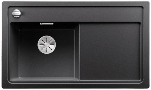 Blanco Zenar 45 S-F Becken links, fl�chenb�ndig, Farbe anthrazit, InFino Ablauf, 523832