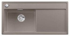 Blanco Zenar XL 6 S Einbausp�le Becken links, Farbe tartufo, InFino Ablauf, 524007
