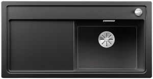 Blanco Zenar XL 6 S-F Becken rechts, fl�chenb�ndig, Farbe anthrazit, InFino Ablauf, 523902