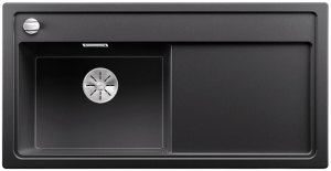 Blanco Zenar XL 6 S-F Becken links, fl�chenb�ndig, Farbe anthrazit, InFino Ablauf, 523924