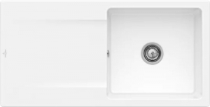 Villeroy & Boch Siluet 60 flat, Farbe R1 Weiss alpin (gl�nzend), Classicline