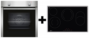Neff XB18, Herd-/Kochfeld-Set, BCA1502 und TBD1836N, EEK: A, mit 5 Jahren Garantie!