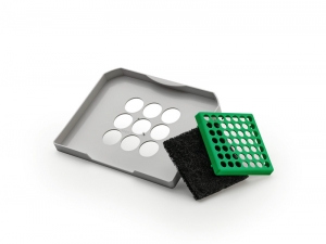 Naber Selectakit Biodeckel, hellgrau, f�r 4/ 6/ 7/ 10 und 12,5 l, 8011312