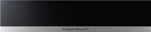 K�ppersbusch ZC 8020, Glasfront schwarz f�r Compact-Schublade