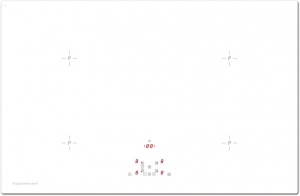 K�ppersbusch KI 8520.0 WR, Induktion-Kochfl�che, 80 cm, wei�, rahmenlos, mit 5 Jahren Garantie!