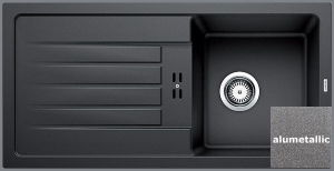 Blanco Favum 45 S Silgranit PuraDur 2, Farbe alumetallic, 524228