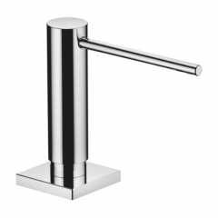 Dornbracht Einbau-Sp�lmittelspender, mit eckiger Rosette, chrom, 82439970-00