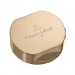 Villeroy & Boch Abdeckkappe rund f�r Doppeldrehgriff, Gold, 9405 25 03
