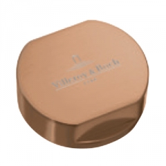 Villeroy & Boch Abdeckkappe rund f�r Doppeldrehgriff, Bronze, 9405 25 04