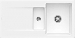 Villeroy & Boch Siluet 60 R flat, Farbe R1 Weiss alpin (gl�nzend), Classicline