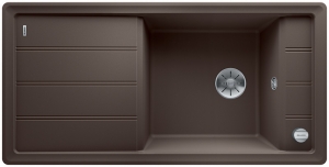 Blanco Faron XL 6 S Einbausp�le, Farbe cafe, InFino Ablauf, 524792