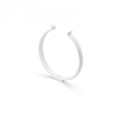 Naber COMPAIR Rundkanalhalterung 125, wei�, 4052010