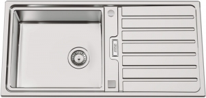 Naber-CONTURA� Ondas 2 Einbausp�le, Edelstahl, 1015011