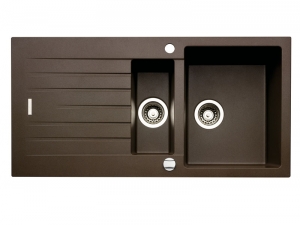 Naber Angola 150, Einbausp�le, granit espresso, 1106012