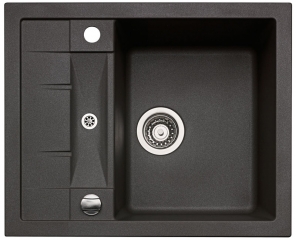 Naber Corto 615, Einbausp�le, granit metallico, 1106083