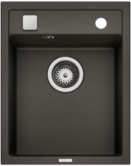 Naber Angola 40, Einbausp�le, granit metallico, 1106113