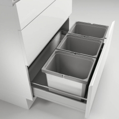 Naber Selectakit Cox Box 275 K / 800-3, Abfallsystem, hellgrau, ohne Biodeckel, 8012476