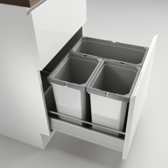 Naber Selectakit Cox Box 360 S / 500-3, Abfallsystem, hellgrau, mit Biodeckel, 8012414