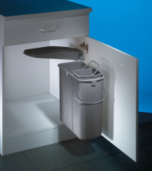 Naber Selectakit �ko 1 Abfallsystem, alu grau, 8011088