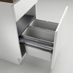 Naber Selectakit Cox Cast� 500-2 Abfallsystem, hellgrau, 360 mm, 8012605