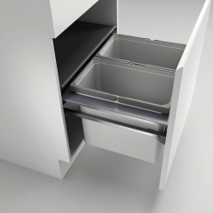 Naber Selectakit Cox Cast� 600-2 Abfallsystem, hellgrau, 360 mm, 8012608