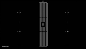 K�ppersbusch KMI 9850.0 SR, 90 cm Muldenl�ftung inkl. Motor, rahmenlos, mit 5 Jahren Garantie!
