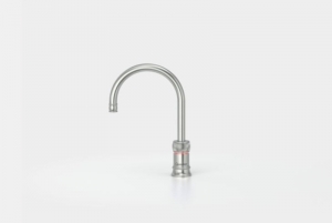 Quooker Classic Nordic Round, COMBI + Plus, Edelstahl massiv, 22+CNRRVS