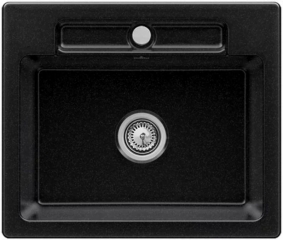 Villeroy & Boch Siluet 60 S flat, Farbe J0 Chromite gl�nzend, Premiumline