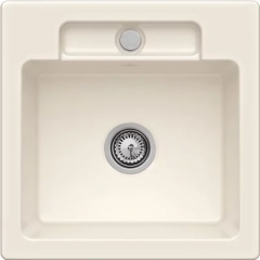 Villeroy & Boch Siluet 50 S flat, Farbe KR Crema gl�nzend, Classicline