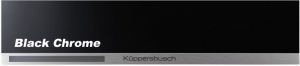 K�ppersbusch CSW 6800.0 S2, 14 cm W�rmeschublade, Front schwarz / Black Chrome, mit 5 Jahren Garantie!