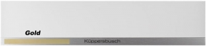 K�ppersbusch CSW 6800.0 W4, 14 cm W�rmeschublade, Front weiss / Gold, mit 5 Jahren Garantie!