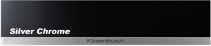 K�ppersbusch CSZ 6800.0 S3, 14 cm Zubeh�rschublade, Front schwarz / Silver Chrome, mit 5 Jahren Garantie!