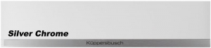 K�ppersbusch CSZ 6800.0 W3, 14 cm Zubeh�rschublade, Front weiss / Silver Chrome, mit 5 Jahren Garantie!