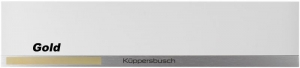 K�ppersbusch CSZ 6800.0 W4, 14 cm Zubeh�rschublade, Front weiss / Gold, mit 5 Jahren Garantie!