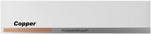 K�ppersbusch CSZ 6800.0 W7, 14 cm Zubeh�rschublade, Front weiss / Copper, mit 5 Jahren Garantie!
