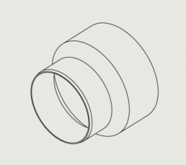 Falmec �bergangsst�ck Rundrohr, 101251