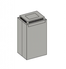 Falmec Umluftbox f�r klassische Inselhauben, 102294