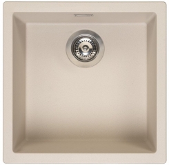 Reginox Amsterdam 40, Regi-Granit Einbausp�le, Farbe caffe silvery, R32336