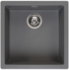 Reginox Amsterdam 40, Regi-Granit Einbausp�le, Farbe grey silvery, R32329
