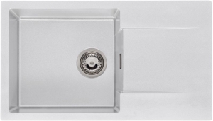 Reginox Amsterdam 43, Regi-Granit Einbausp�le, Farbe pure white, R33500