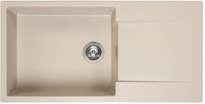 Reginox Amsterdam 540, Regi-Granit Einbausp�le, Farbe caffe silvery, R30820