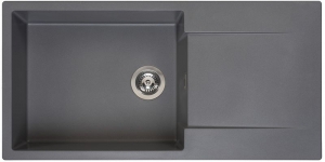 Reginox Amsterdam 540, Regi-Granit Einbausp�le, Farbe grey silvery, R30813