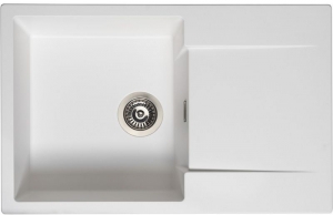 Reginox Amsterdam 78, Regi-Granit Einbausp�le, Farbe pure white, R32749