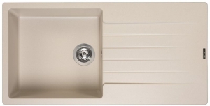 Reginox Harlem 10, Regi-Granit Einbausp�le, Farbe caffe silvery, R31278