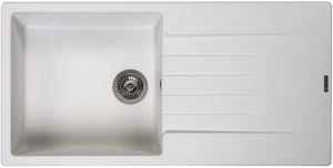 Reginox Harlem 10, Regi-Granit Einbausp�le, Farbe pure white, R31247