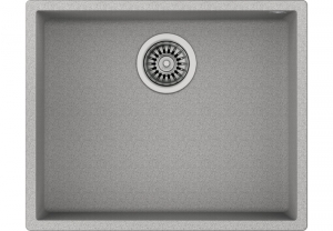 Teka SQUARE 50.40 TG, Tegranit+ Unterbausp�le 60 cm, stone grey, 115230021