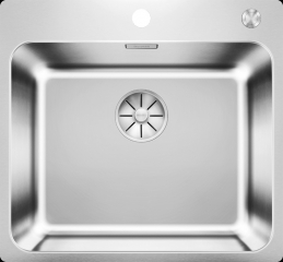 Blanco Solis 500 IF/A Edelstahl B�rstfinish, InFino Ablauf, PushControl� Ablauffernbedienung, 526124