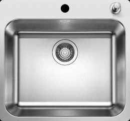 Blanco Supra 500-IF/A Edelstahl B�rstfinish, 526355